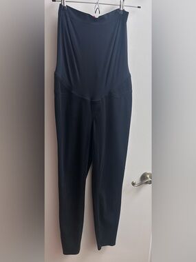 SPANX Mama Maternity ANKLE JEAN-ISH LEGGINGS BLACK 20154R Medium